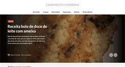Desktop Screenshot of casamentomoderno.com